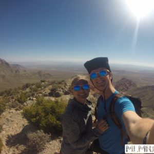 Kelsey and Phil at top of Turtlehead Peak