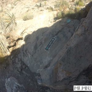 Trail Marker on Turtlehead Peak