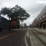 Street in Ybor in Tampa, Florida