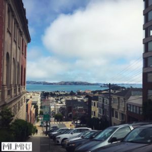 Steep street in San Fransisco