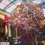 Decorations for the New Year in Las Vegas