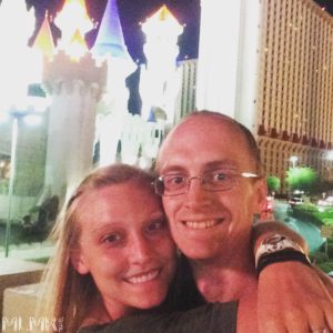 One of Kelsey and Phils first Vegas vacations