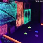 Glow in the dark putt putt