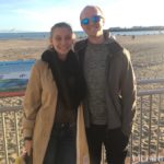 Kelsey and Phil in Santa Cruz