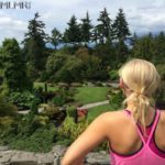 Kelsey looking over the park