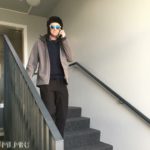 Phil dressed for Reykjavik