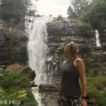 Kelsey at Mea Ya waterfall in Chiang Mai