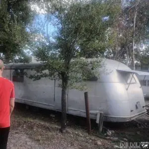 Vintage Trailer at The Shady Dell