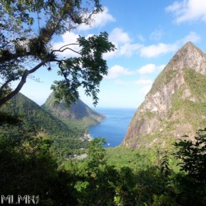 Gros and Petit Piton