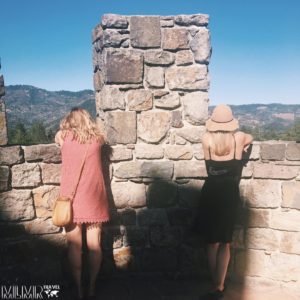 checking out Castillo di Amorosa