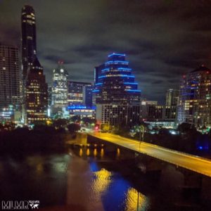 Austin at night