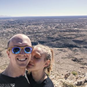 Phil and Kelsey Hiking in Las Cruces